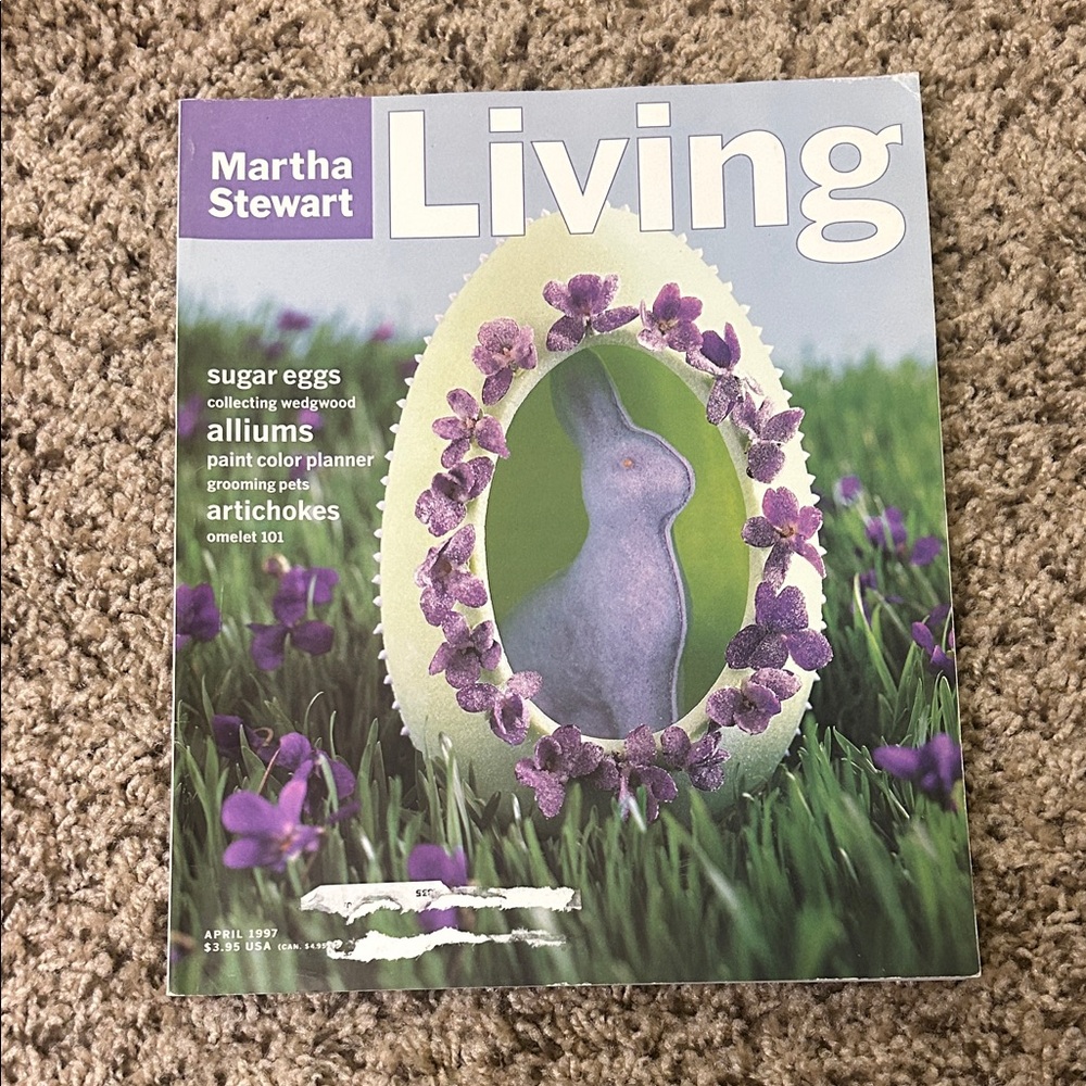 Martha Stewart Living April 1997 Number 48